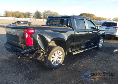 2020 Chevrolet Silverado 1500 2Wd Short Bed Custom из США, поврежденный, VIN 3GCPWBEF9LG224843